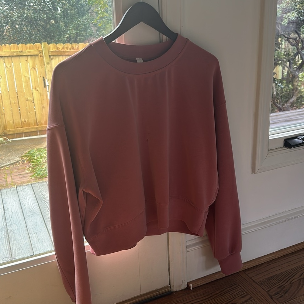 Softstreme perfectly oversized cropped crew